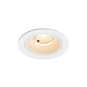 BIG WHITE SLV NUMINOS S Stropní vestavné svítidlo, 2700 K, 40°, IP20, kulaté, bílé 1009446 obraz
