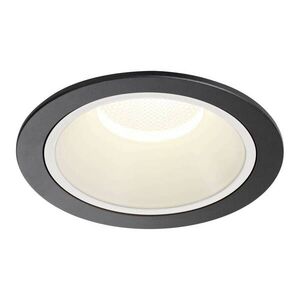 BIG WHITE SLV NUMINOS XL Stropní vestavné svítidlo, 4000 K, 40°, IP20, kulaté, černé / bílé 1009958 obraz