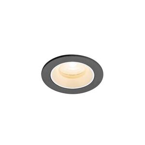 BIG WHITE SLV NUMINOS XS Stropní vestavné svítidlo, 2700 K, 20°, IP20, kulaté, černé / bílé 1009272 obraz