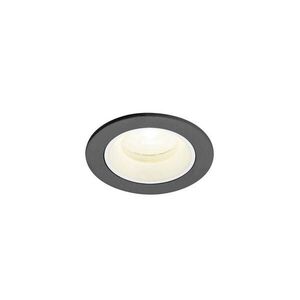 BIG WHITE SLV NUMINOS XS Stropní vestavné svítidlo, 4000 K, 20°, IP20, kulaté, černé / bílé 1009308 obraz