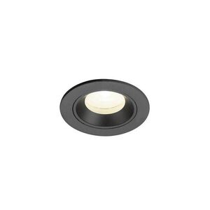 BIG WHITE SLV NUMINOS XS Stropní vestavné svítidlo, 4000 K, 20°, IP20, kulaté, černé 1009307 obraz