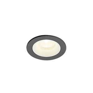 BIG WHITE SLV NUMINOS XS Stropní vestavné svítidlo, 4000 K, 40°, IP20, kulaté, černé / bílé 1009311 obraz