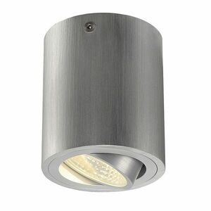 BIG WHITE SLV TRILEDO ROUND CL, stropní svítidlo, LED, 3000K, kulaté, kartáčovaný Al, 38°, 8, 2 W, vč. ovladače 113936 obraz
