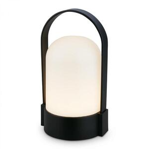 BRILONER Asa stolní lampička - 1W, 50lm, bezdrátová, LED, stmívatelné, teplá bílá, černá 7544015 obraz