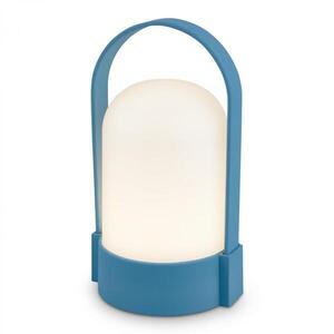 BRILONER Asa stolní lampička - 1W, 50lm, bezdrátová, LED, stmívatelné, teplá bílá, modrá 7544010 obraz