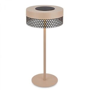 BRILONER Booha stolní lampa - 2, 5W, 300lm, bezdrátová, IP44, LED, stmívatelná, teplá bílá, béžová/antracit 7576011 obraz