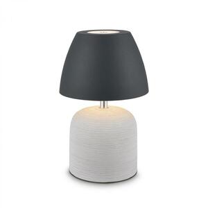 BRILONER Cera stolní lampa - 2, 5W, 200lm, bezdrátová, IP44, LED, stmívatelná, teplá bílá, šedá/antracit 7593015 obraz