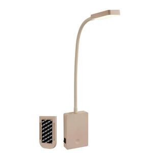 BRILONER Cielo lampa na čtení - 2W, 200lm, LED, nabíjecí, stmívatelné, dotykový vypínač, bezdrátové, béžová 2361011 obraz