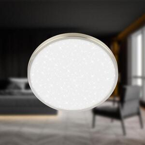 BRILONER Competo stropní svítidlo pr.24 cm - 12W, 1300lm, LED, neutrální bílá, matný nikl 3902012 obraz