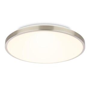 BRILONER Competo stropní svítidlo pr.33 cm - 22W, 2400lm, LED, teplá bílá, matný nikl 3903012 obraz