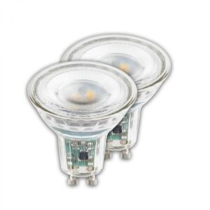 BRILONER EEK A 2ks sada GU10 LED žárovka, třída A, 50.000h, 850lm, 4, 7W, teple bílé světlo 0557004 obraz
