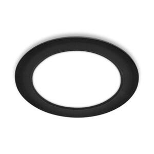 BRILONER Jeft vestavný spot 170mm - 230V, 12W, 1200lm, LED, neutrální bílá, černý 7994015 obraz