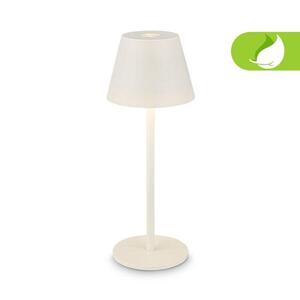 BRILONER Kiki Nano stolní lampička - 1, 5W, 130lm, nabíjecí, LED, stmívatelné, teplá bílá, bílá 7653016 obraz