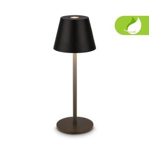 BRILONER Kiki Nano stolní lampička - 1, 5W, 130lm, nabíjecí, LED, stmívatelné, teplá bílá, černá 7653015 obraz