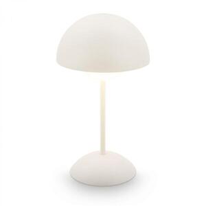 BRILONER Kugle stolní lampička - 3W, 250lm, bezdrátová, LED, stmívatelné, dotykový vypínač, teplá bílá, bílá 7578016 obraz