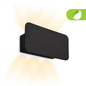 BRILONER LED nabíjecí nástěnné svítidlo 17x9 cm – bezdrátové, stmívatelné, Up/Downlight, dotykový vypínač, černá 3807015 obraz