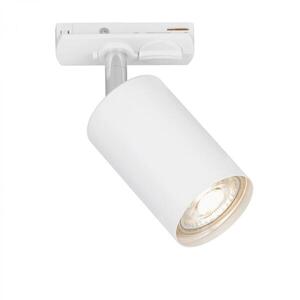 BRILONER LED spot GU10 lištový systém 230V – vysokonapěťový, 13, 8cm, otočný/nastavitelný, bílý 8005016 obraz