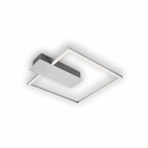 BRILONER LED stropní svítidlo, 37, 5 cm, 12 W, hliník-chrom BRI 3544-018 obraz
