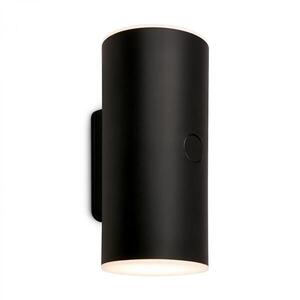 BRILONER Lima LED venkovní nástěnné svítidlo, nabíjecí, 3 krokový dotykový stmívač, časovač, černé 3786015 obraz