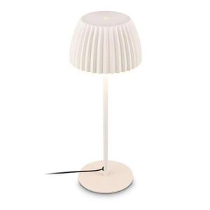 BRILONER Loca stolní lampa - 8W, 800lm, LED, dotykový vypínač, stmívatelná, teplá bílá, starobílá 7625016 obraz