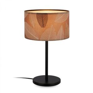 BRILONER Mata stolní lampa, dekor s lístky, kávová barva 7853014 obraz