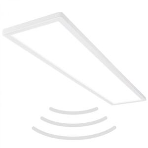 BRILONER Move LED stropní svítidlo do koupelny, přímé a nepřímé osvětlení, pohybové čidlo, bílé 7528416 obraz