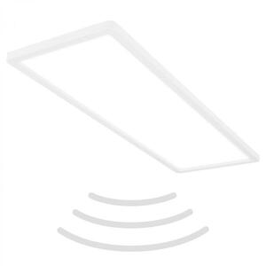 BRILONER Move LED stropní svítidlo IP44, přímé a nepřímé osvětlení, pohybové čidlo, 58 cm, bílé 7527416 obraz