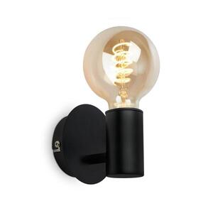 BRILONER Nástěnné svítidlo 10 cm 1x E27 max 10 W černé 2115015 obraz