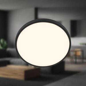 BRILONER Nobre stropní svítidlo pr.24 cm - 10, 5W, 1200lm, teplá bílá, LED, černé 3960015 obraz
