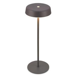 BRILONER Pala stolní lampička - 2W, 200lm, bezdrátová, LED, dotykový vypínač, stmívatelné, antracit 7668015 obraz