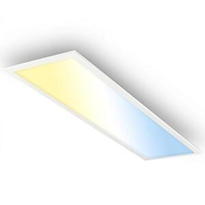BRILONER Piatto svítidlo LED panel 100x25 cm - 24W, 2600lm, stmívatelné, dálkový ovladač, CCT, bílé 7767016 obraz