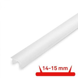 BRILONER Pimp your panel difuzor 14-15mm pro nástěnné panely, 130cm, zkrátitelný, klipový, bílá 8024006 obraz