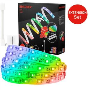 BRILONER Pimp Your Stripe prodlužovací sada LED Strip 4m, RGB+W, barevné programy 2158384 obraz