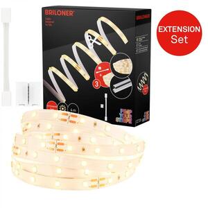 BRILONER Pimp Your Stripe prodlužovací sada LED Strip 4m, teplá bílá, zkratitelná, On/Off 2156224 obraz