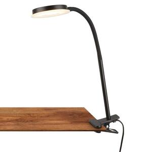 BRILONER Plegg lampička s klipsem - 3, 2W, 350lm, LED, nastavitelné, černá 2195015 obraz