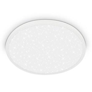 BRILONER Slim svítidlo LED panel pr.37, 5 cm - 22W, 3000lm, hvězdné nebe, neutrální bílá, bílé 7654016 obraz