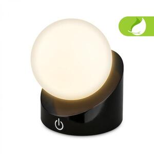 BRILONER Sora Mini LED stolní lampička bezdrátová IP54, stmívatelné, dotykový vypínač, černá 7561015 obraz