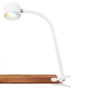BRILONER Tari LED lampička na psací stůl, stmívatelné, magnetická hlava, bílé 2499016 obraz