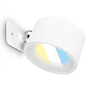 BRILONER Tari nástěnné svítidlo bezdrátové, stmívatelné, magnetické, bílé 2599016 obraz