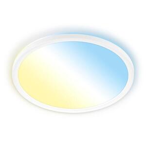 BRILONER Tava A svítidlo LED panel pr.29, 3 cm - 11W, 2400lm, energetická třída A, stmívatelné, CCT, bílé 3883016 obraz