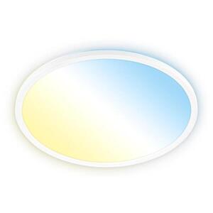 BRILONER Tava A svítidlo LED panel pr.42 cm - 14W, 3000lm, energetická třída A, stmívatelné, CCT, bílé 3884016 obraz