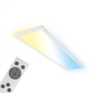 BRILONER Tava LED stropní svítidlo 98cm, stmívatelné, dálkový ovladač, bílé 7533016 obraz
