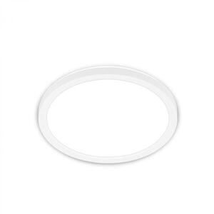 BRILONER Tava LED stropní svítidlo, ploché, přímé a nepřímé osvětlení, 1900 lm, 16 W, bílé, kruhové 24 cm 7515416 obraz