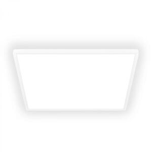 BRILONER Tava LED stropní svítidlo, ploché, přímé a nepřímé osvětlení, 6000 lm, 45 W, bílé, 56x56 cm 7535416 obraz