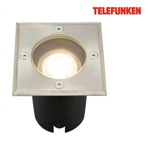 BRILONER TELEFUNKEN venkovní svítidlo do země, vodotěsné IP67, tvrzené sklo, GU10 patice, hranaté 322802TF obraz