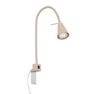BRILONER Tuso Bett lampa na čtení - 4, 7W, 400lm, LED, vypínač, nastavitelná, béžová 2080011 obraz
