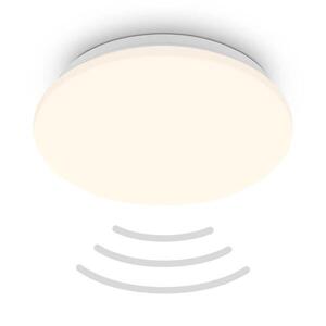 BRILONER Ugo stropní svítidlo pr.27 cm - 13W, 1300lm, LED, teplá bílá, pohybové čidlo, bílé 3959016 obraz