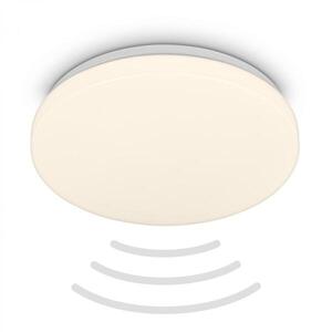 BRILONER Walk LED stropní svítidlo IP54, 3m dosah čidla, pohybové čidlo bílé 3827016 obraz