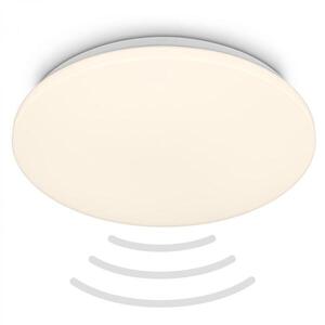 BRILONER Walk LED stropní svítidlo IP54, 3m dosah čidla, pohybové čidlo, bílé 3828016 obraz