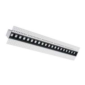 CENTURY MINIMAL Recessed linear LED 20W 4000K 1600lm CRI95 45d INSTALACE MAGNET obraz